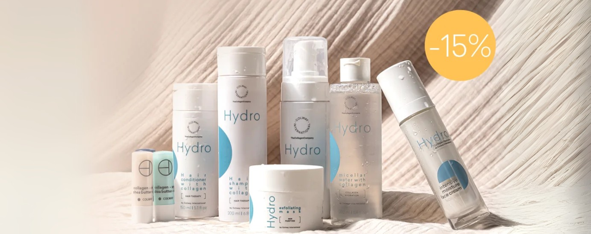 Kosmetyki z serii Hydro w promocyjnych cenach