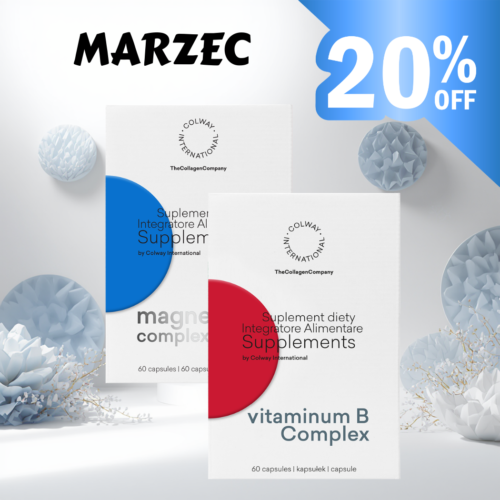 zestaw magnesium complex + vitaminum b complex 20%