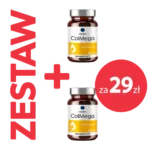 ColMega Duo COLWAY, dwie butelki z żółtą etykietą, druga ColMega za 29 zł