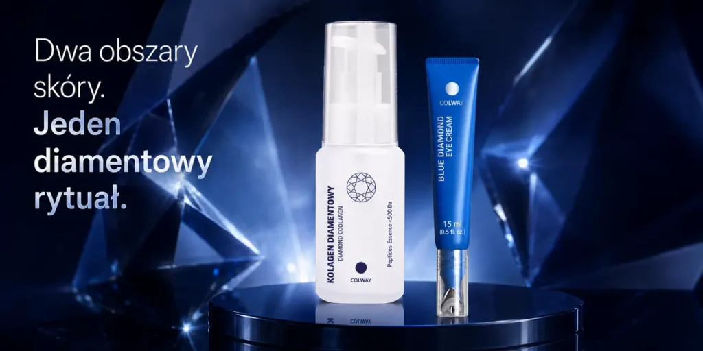 Kolagen Diamentowy i Blue Diamond - diamentowy rytuał dla twarzy i okolicy oczu