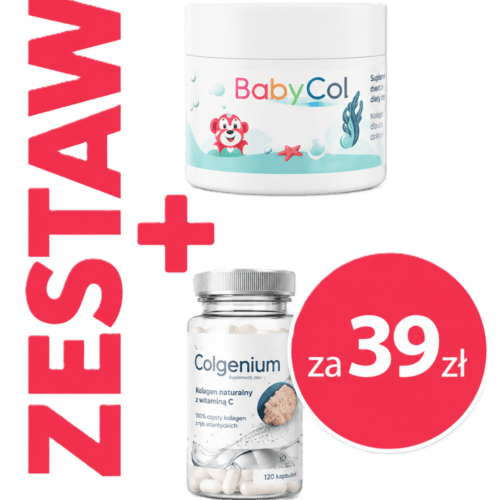 Zestaw Witaj Szkoło COLWAY - BabyCol i Colgenium za 39 zł