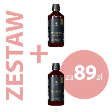 Zestaw Femi Drink 2 × 500 ml - drugi produkt za 89 zł